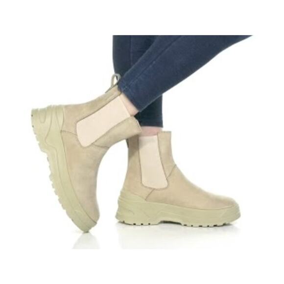 Vagabond Shoemakers Maxime Boots Sand Leather Upper Size 37 EU 7 US NIB - Picture 2 of 16